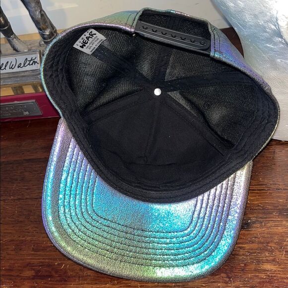 ZUMBA all Day to Night Collector Multi Color Shiny irridescent cap hat SnapBack main image 4